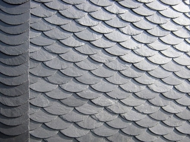 Slate roof material